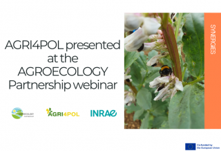 AGRI4POL was presented on AGROECOLOGY Partnership webinar