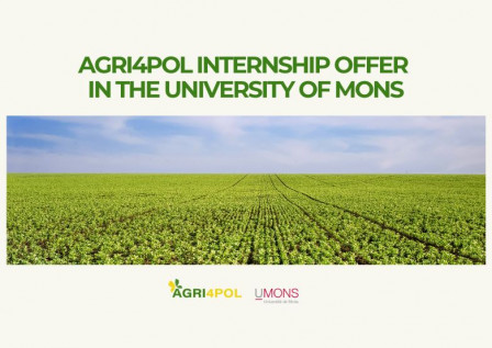 The University of Mons is seeking interns for AGRI4POL project work