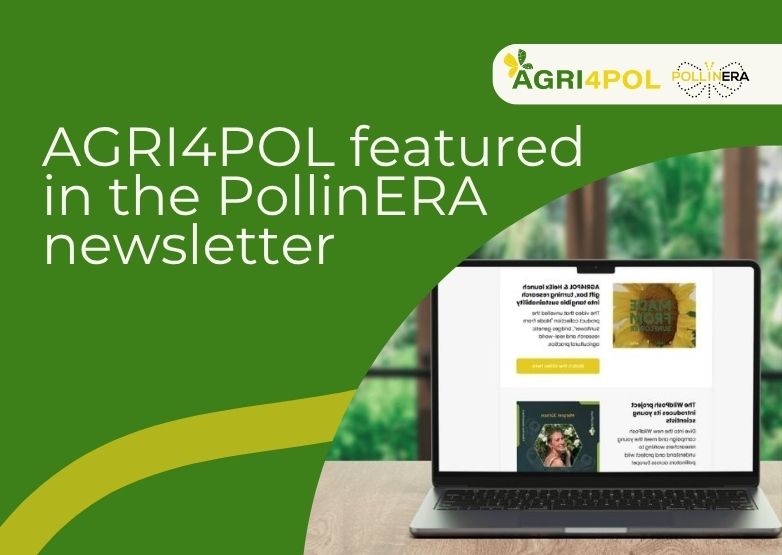 AGRI4POL featured in the PollinERA newsletter
