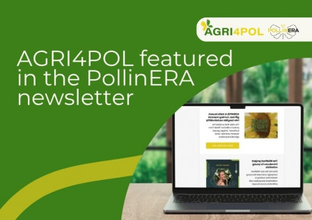 AGRI4POL featured in the PollinERA newsletter